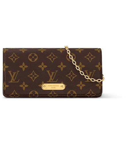 louis vuitton wallet on chain.